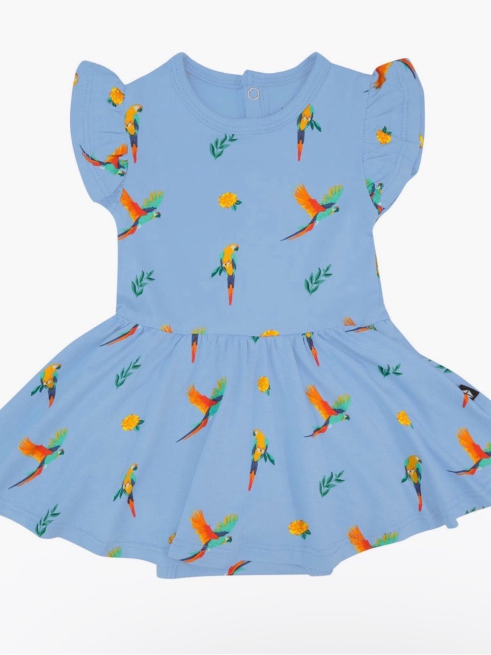 Kyte Baby Macaw Bodysuit Twirl